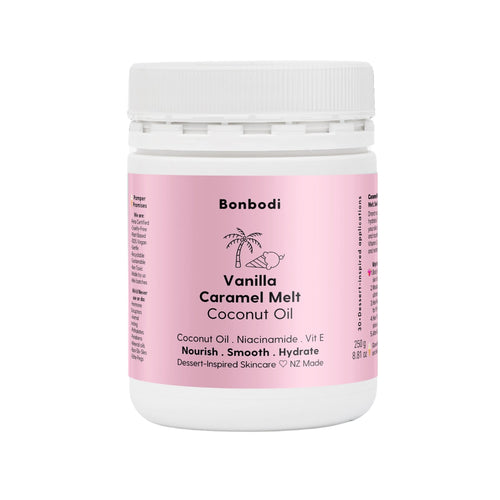 Vanilla Caramel Melt Coconut Oil Bonbodi