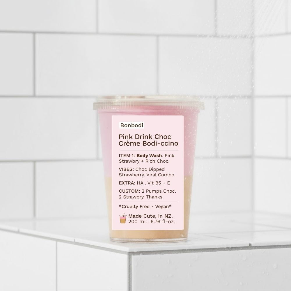 Pink Drink Choc Crème Bodi-ccino Body Wash 200 mL