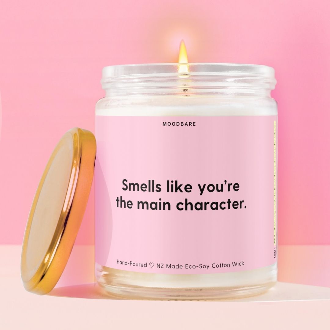 Smells like you’re the main character. Moodbare